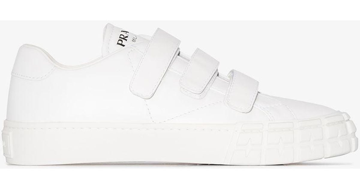 prada velcro sneakers