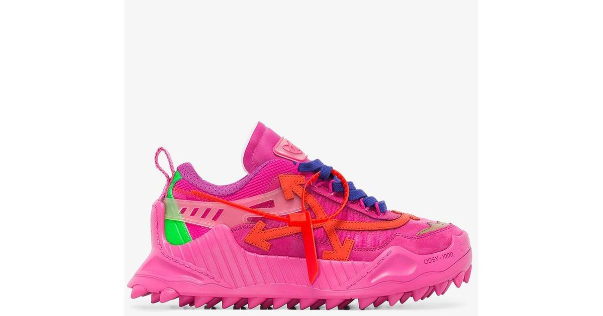 off white virgil abloh shoes pink