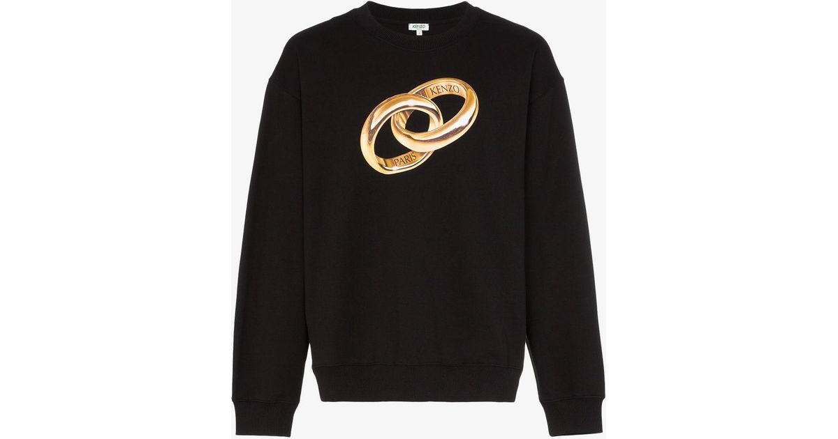 kenzo sweatshirt gold