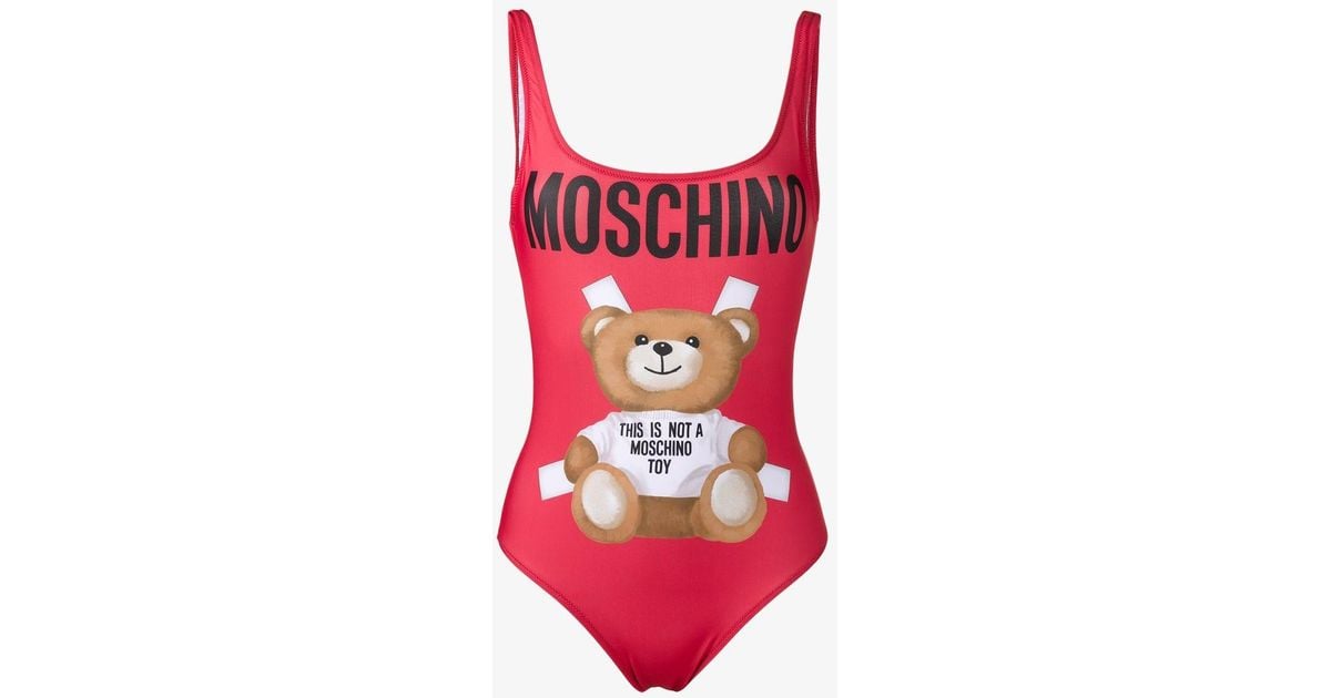 Moschino Synthetic Teddy Bear Swimsuit 