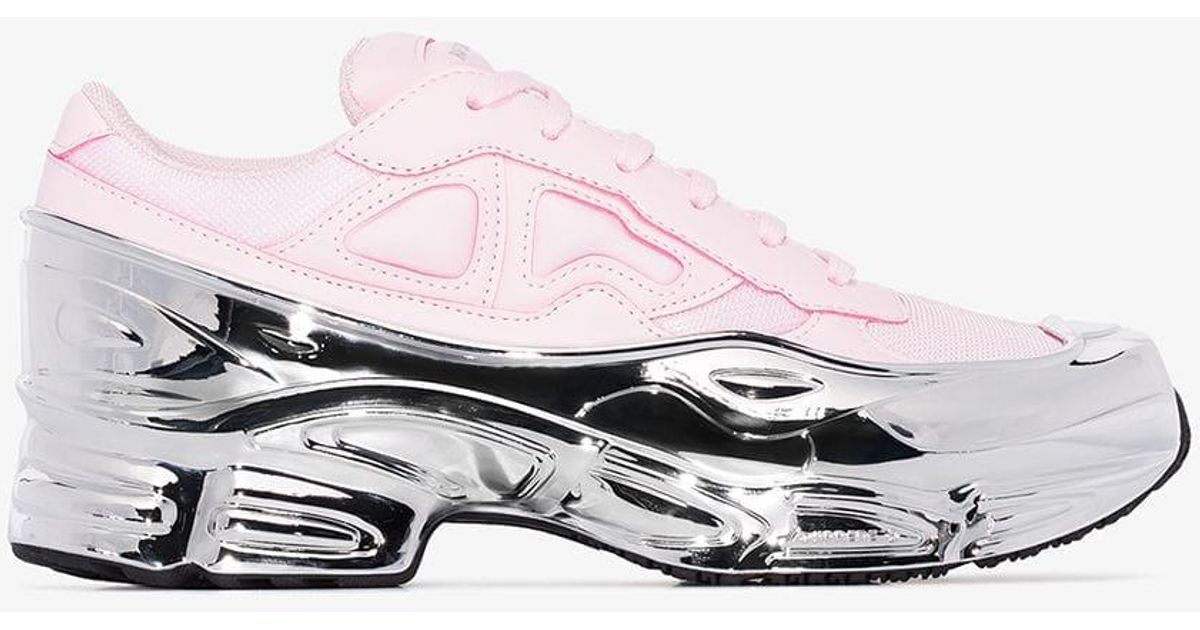 pink and silver raf simons