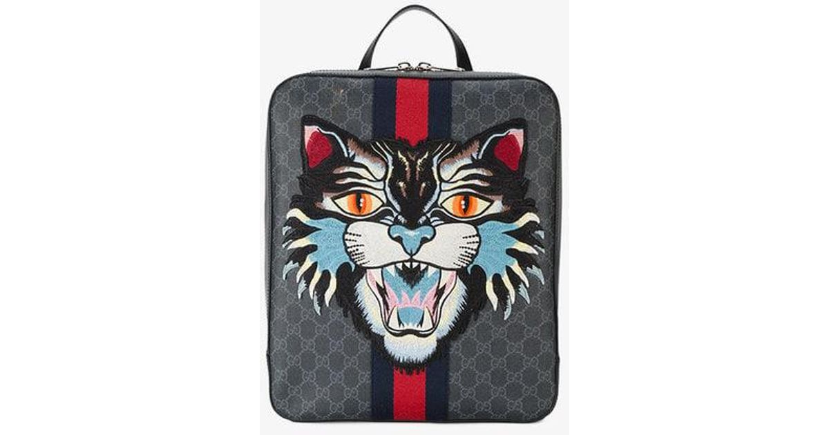 gucci cat backpack