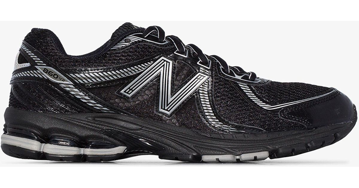 New Balance 860 V2 Low Top Sneakers in Black for Men | Lyst