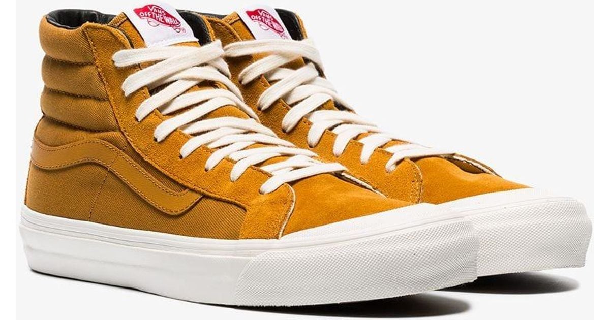 high top mustard vans