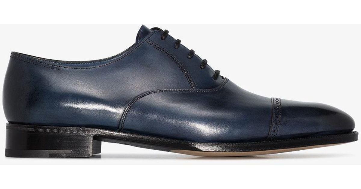 John Lobb Blue Philip Ii Oxford Shoes for Men | Lyst