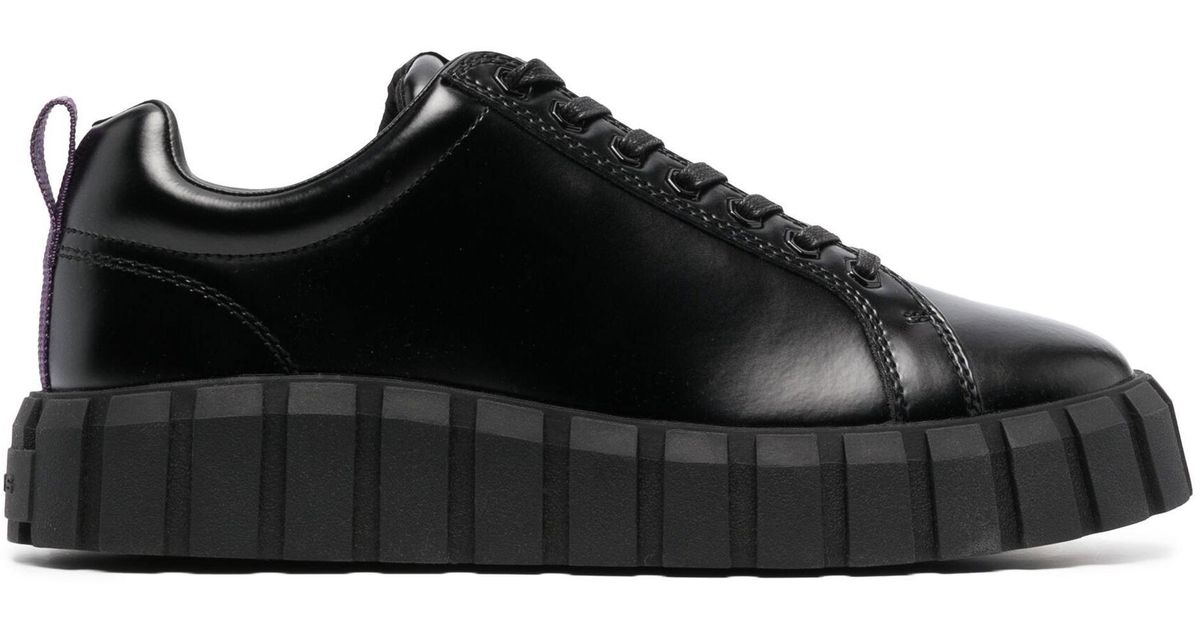 Eytys Odessa Leather Trainers in Black for Men | Lyst