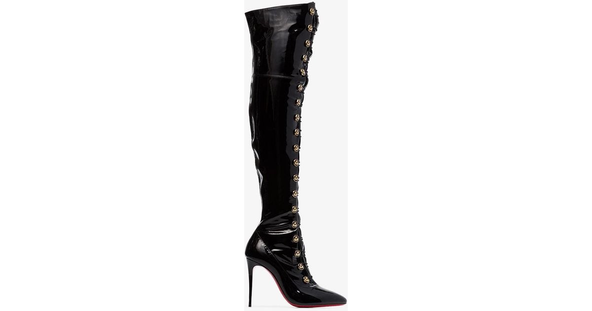 Louboutin frenchissima alta boots hotsell