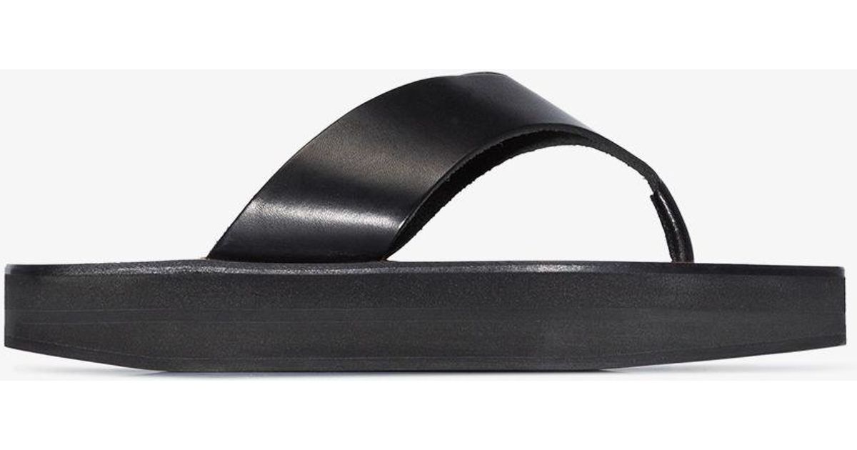 Leather Melitto Flatform Sandals