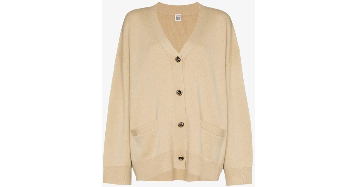 toteme vinci cardigan black