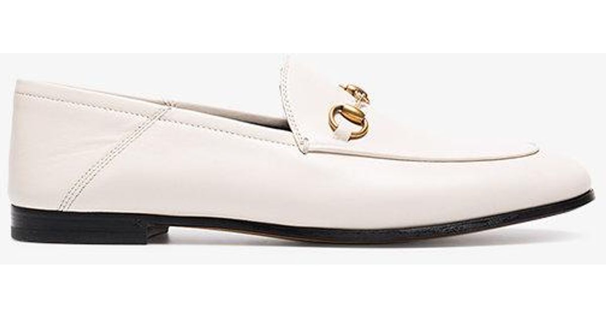 gucci loafers cream