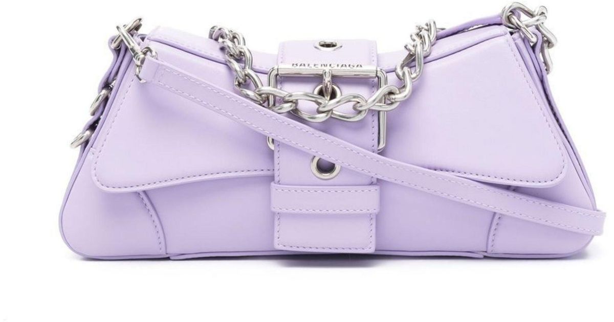 balenciaga purple bag