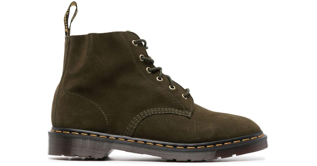 Dr. Martens Green 101 Ben Suede Ankle Boots for Men Lyst