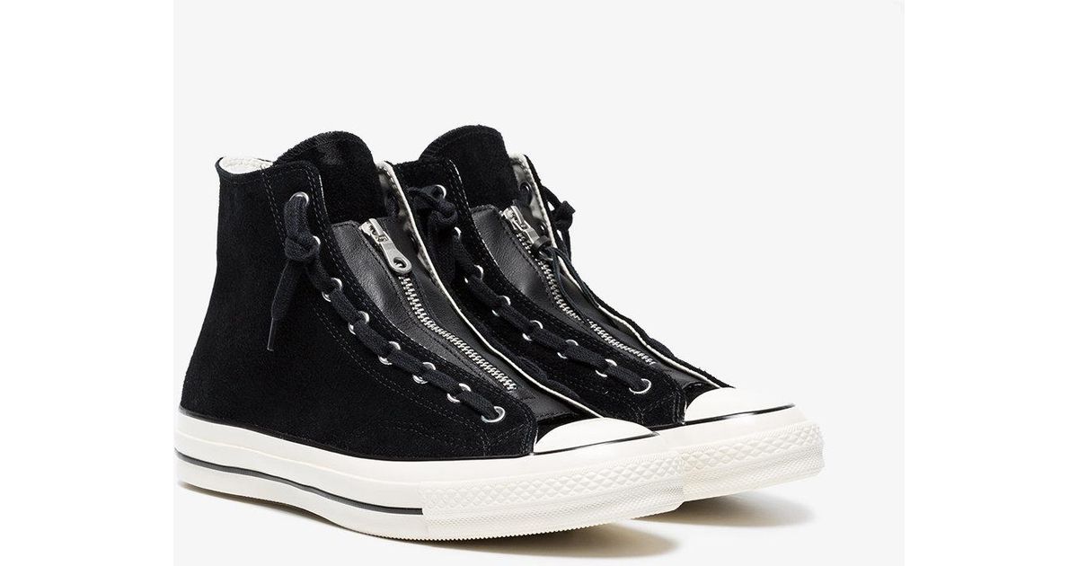 converse suede zip