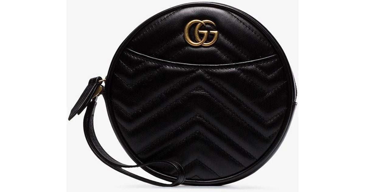 gucci marmont leather clutch