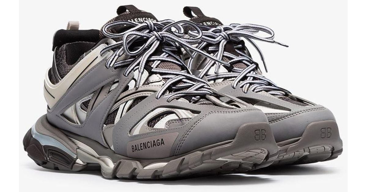 balenciaga track sneakers grey