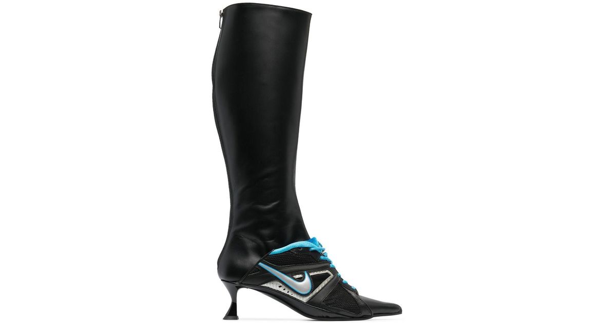 Ancuta Sarca Black Furiosa 70 Knee-high Sneaker Boots | Lyst
