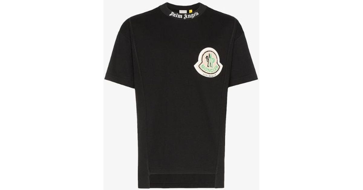 Moncler Genius X Palm Angels t-shirt, BLACK