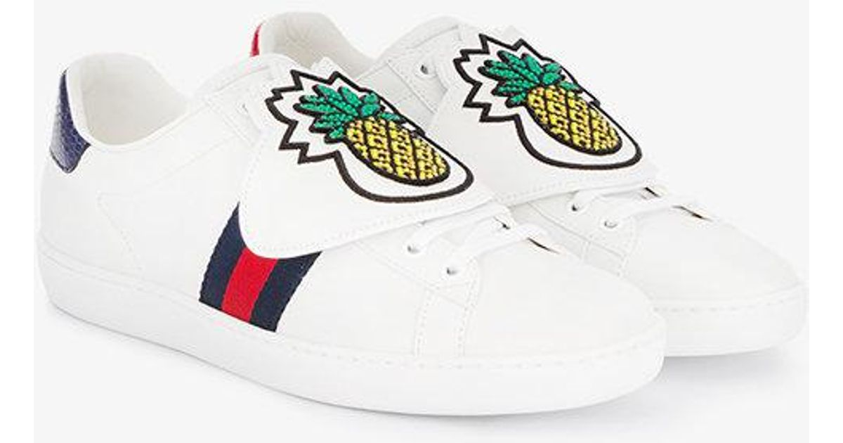 gucci pineapple sneakers
