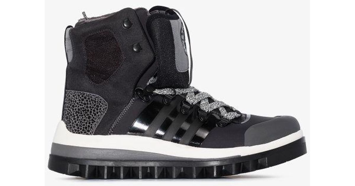 Adidas By Stella Mccartney Rubber Black Eulampis Hiking Boots Lyst