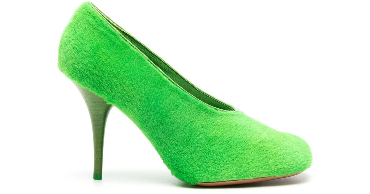 Green sales glitter pumps
