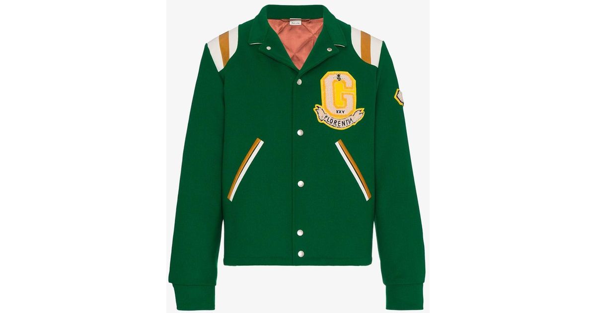 varsity jacket gucci