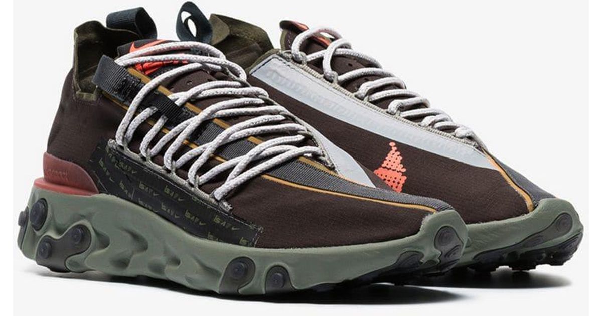 nike x ispa react sneakers