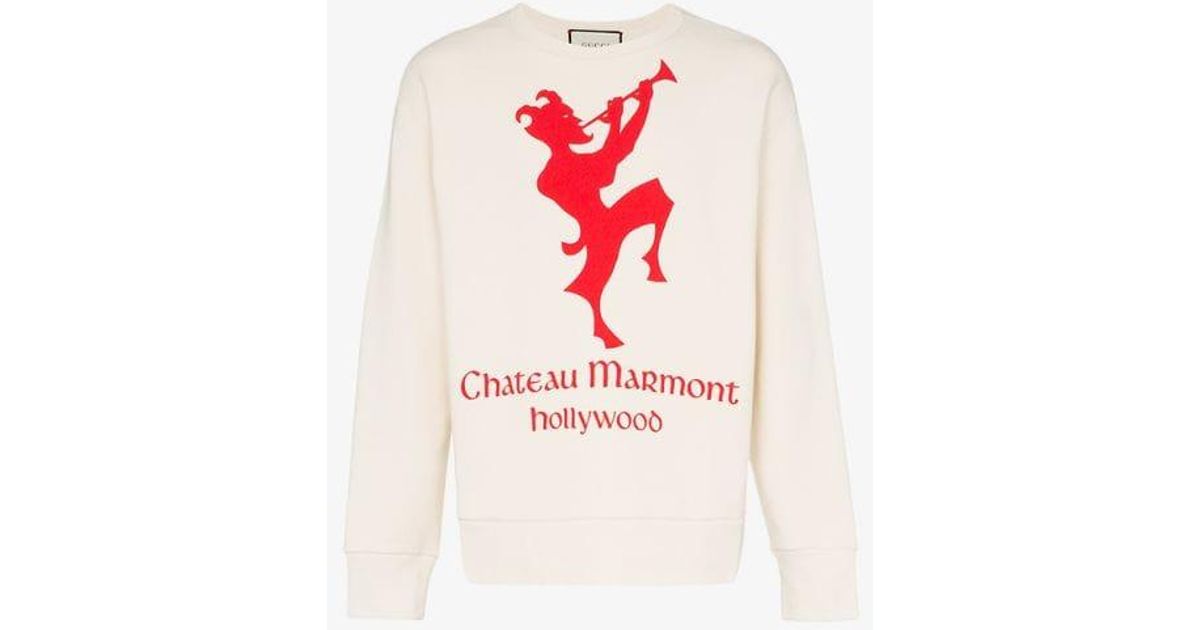 Chateau marmont gucci sweatshirt sale