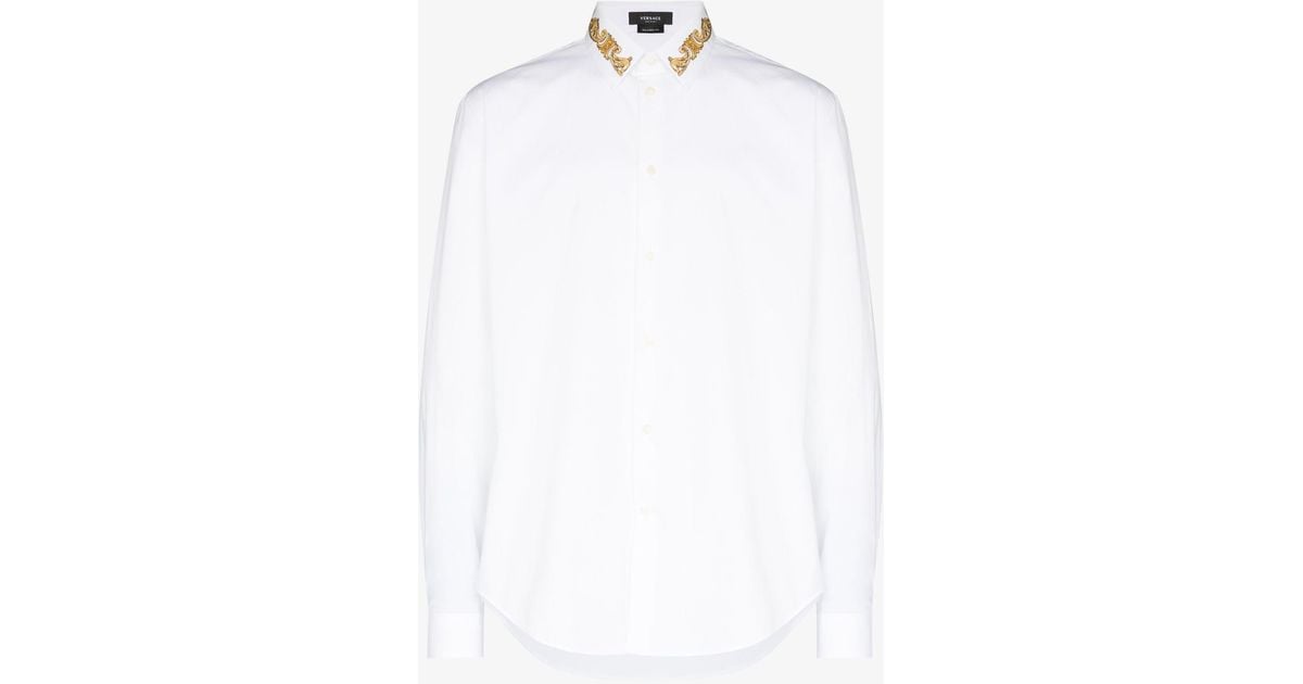 Versace shirt white new arrivals