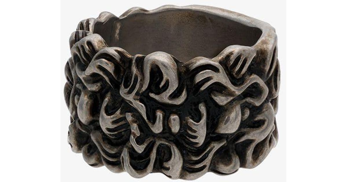 gucci lion mane ring