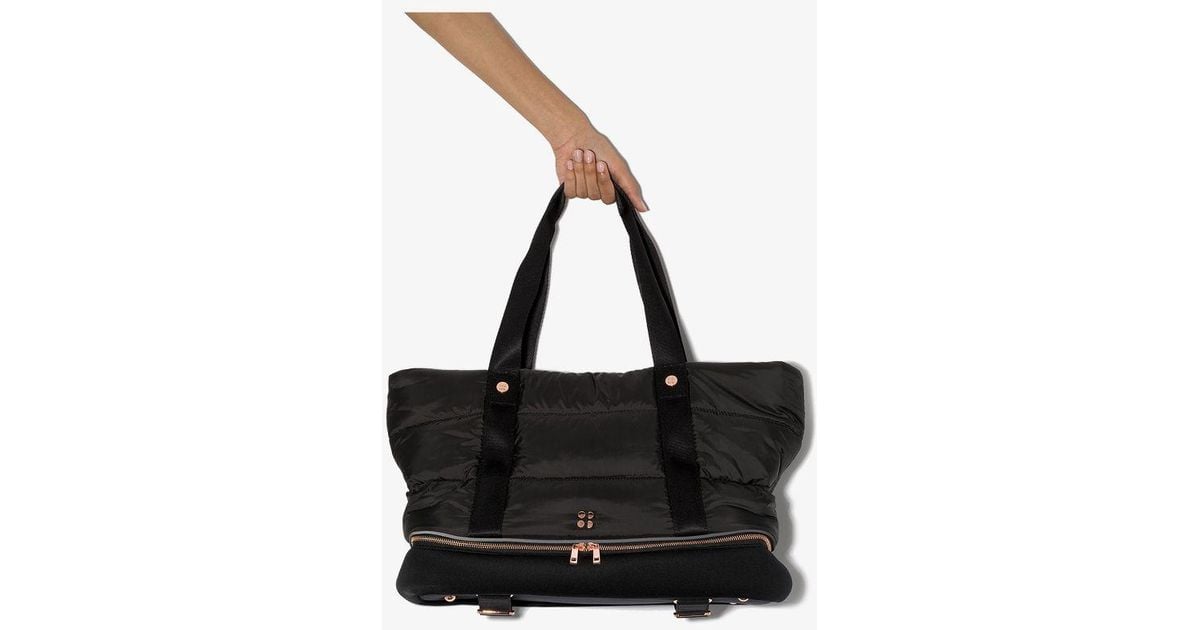 Sweaty Betty Icon Gym Bag 2.0, Black at John Lewis & Partners