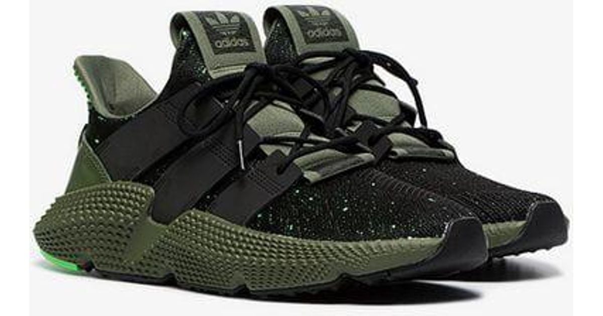 adidas Green Prophere Leather Sneakers 