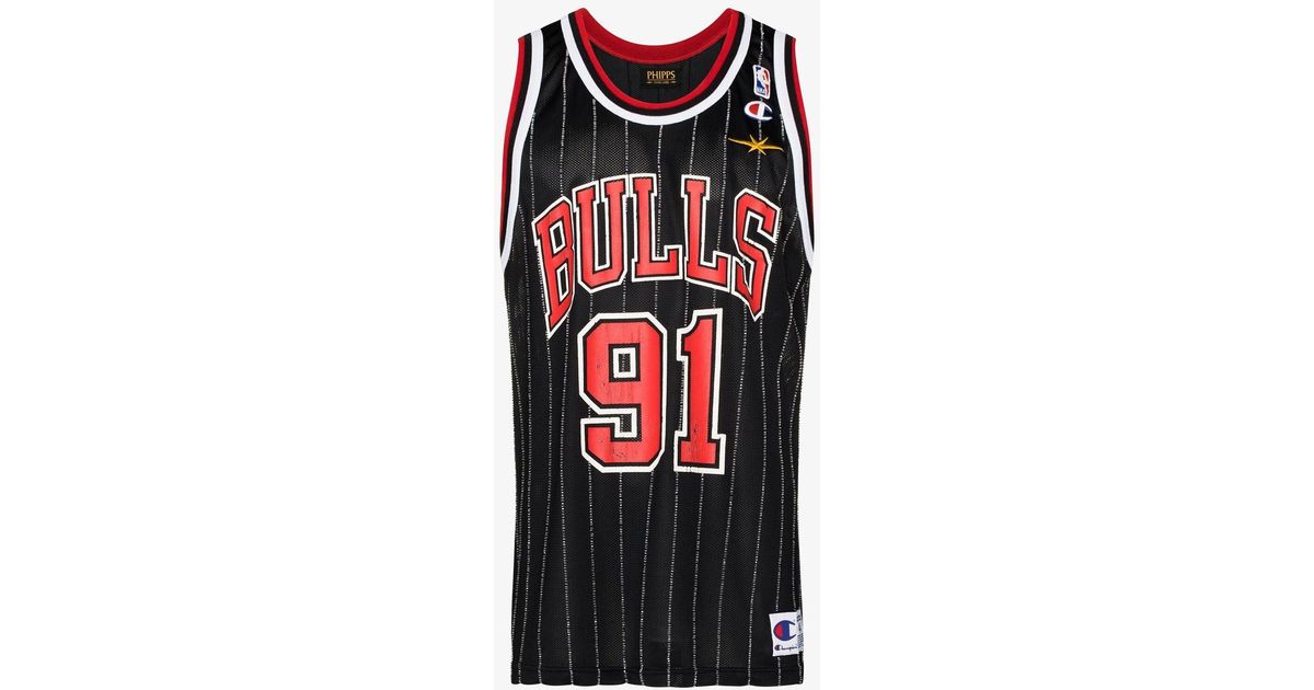 Phipps Black Beaded Basketball Vest Top for Men Lyst