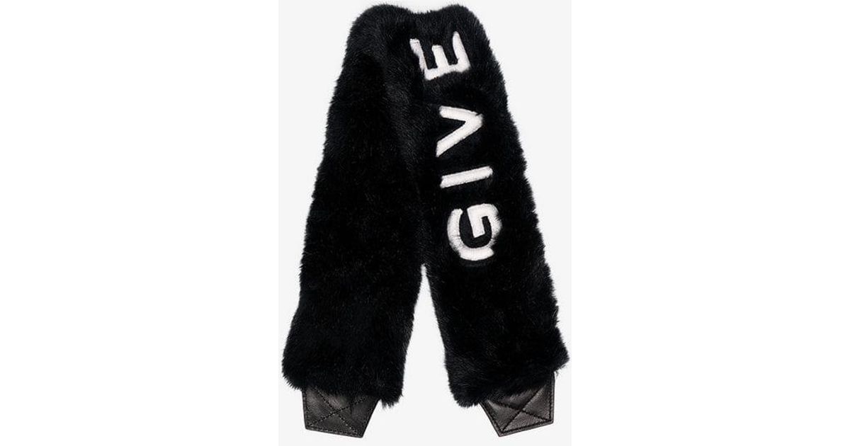 givenchy fur strap
