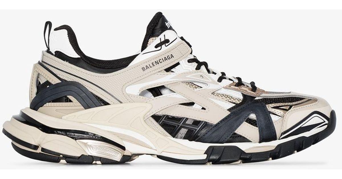 Balenciaga Synthetic Track.2 Nylon in Brown for Men - Lyst