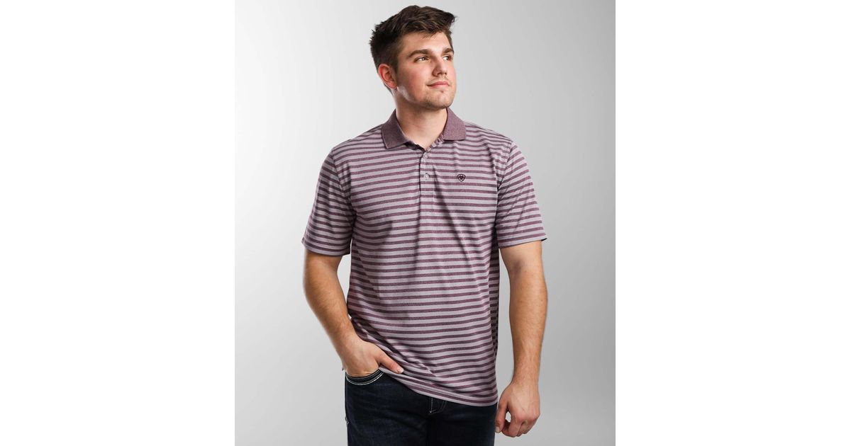 Ariat Tek® Heat Series Melange Polo in 