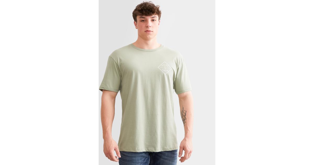 Salty Crew Tippet Premium T-shirt in Green for Men