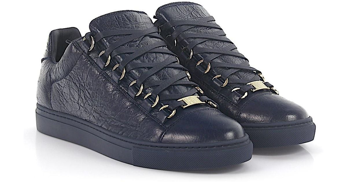balenciaga arena navy blue