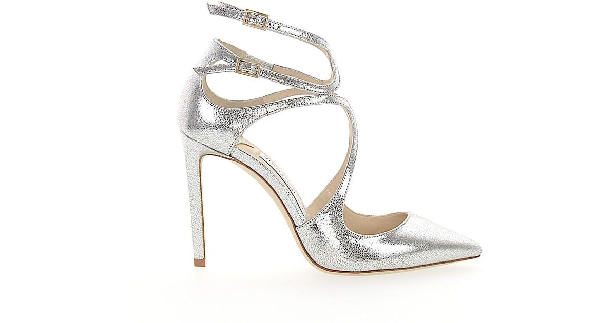 jimmy choo lancer silver