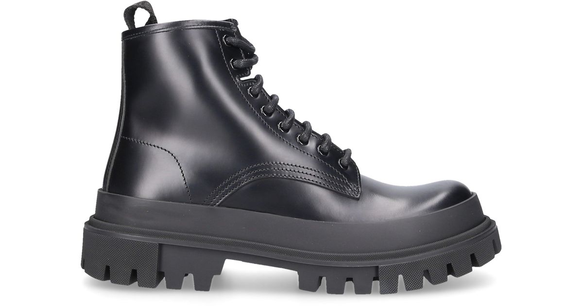 dolce gabbana trekking boots