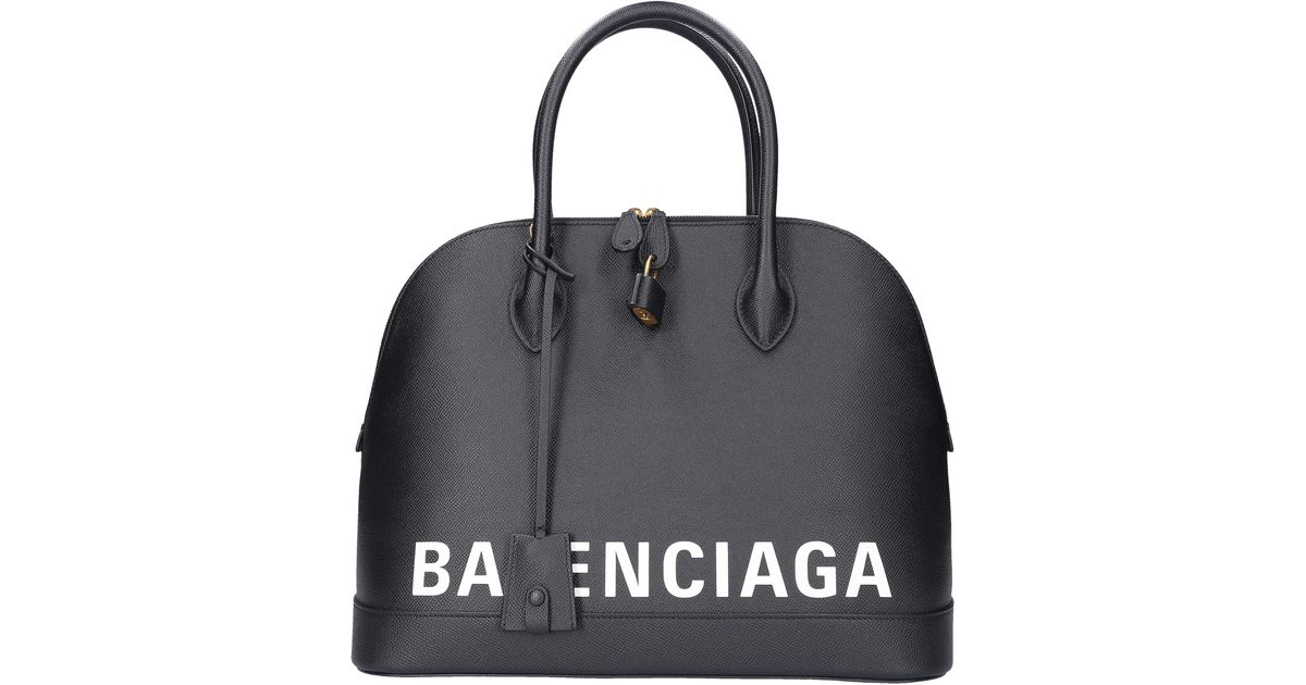 balenciaga logo handbag