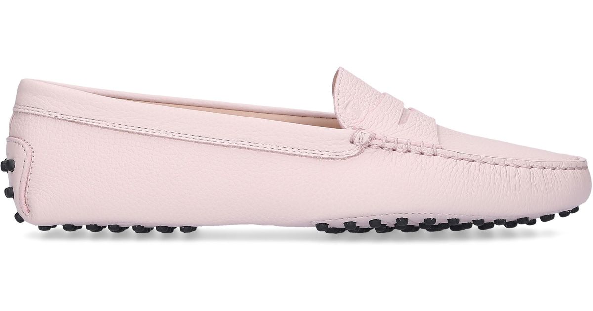 pale pink loafers