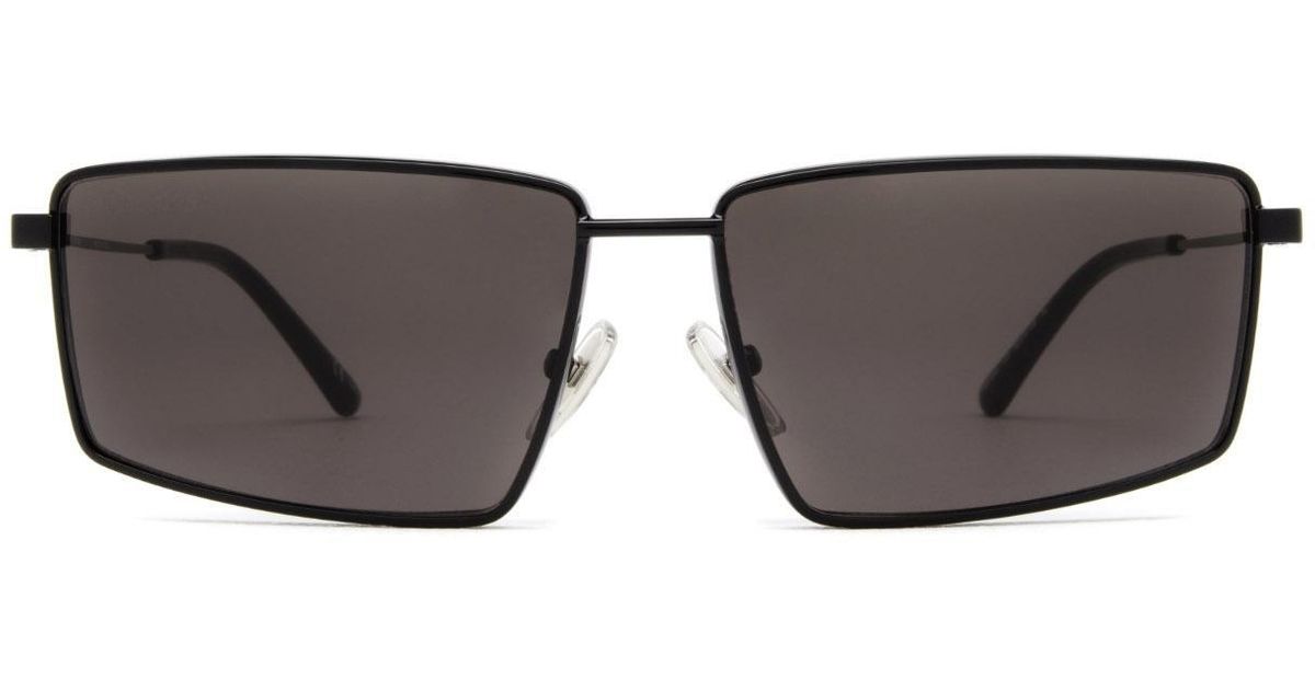 Balenciaga Bb0195s Black Male Sunglasses for Men Lyst