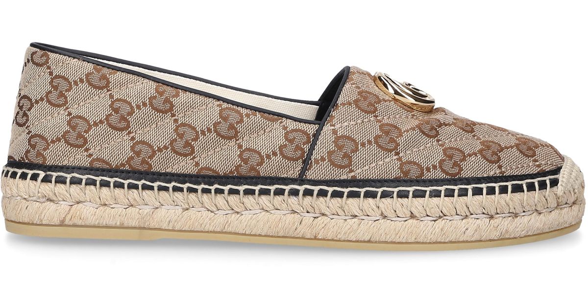 gucci monogram espadrilles