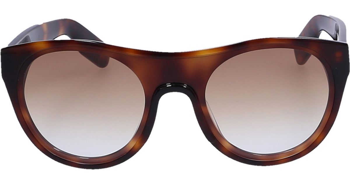 KENZO Sunglasses Round 40006i 52f Turtoise Brown Lyst