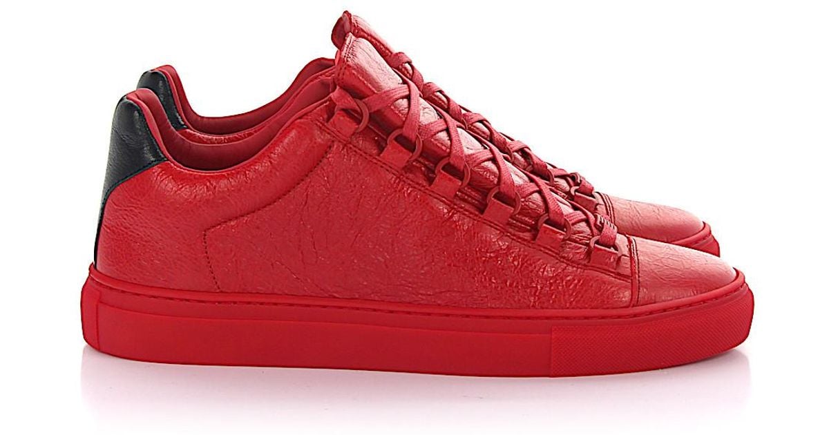 Cập nhật hơn 78 về red low top balenciaga sneakers mới nhất   cdgdbentreeduvn