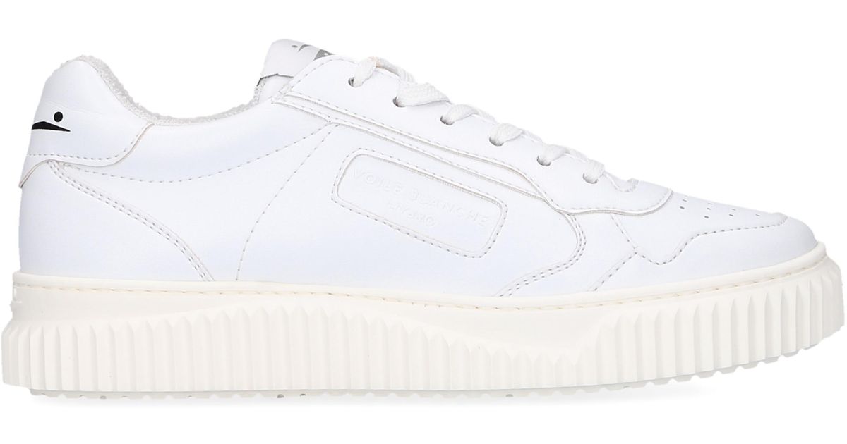 Voile Blanche Low-top Sneakers Hybro City Biological Material in White ...