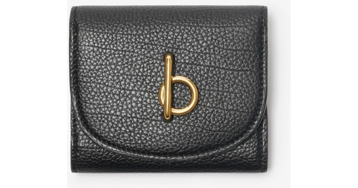 Burberry Rocking Horse Wallet in Black Lyst UK