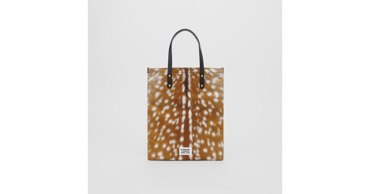 Deer print tote new arrivals