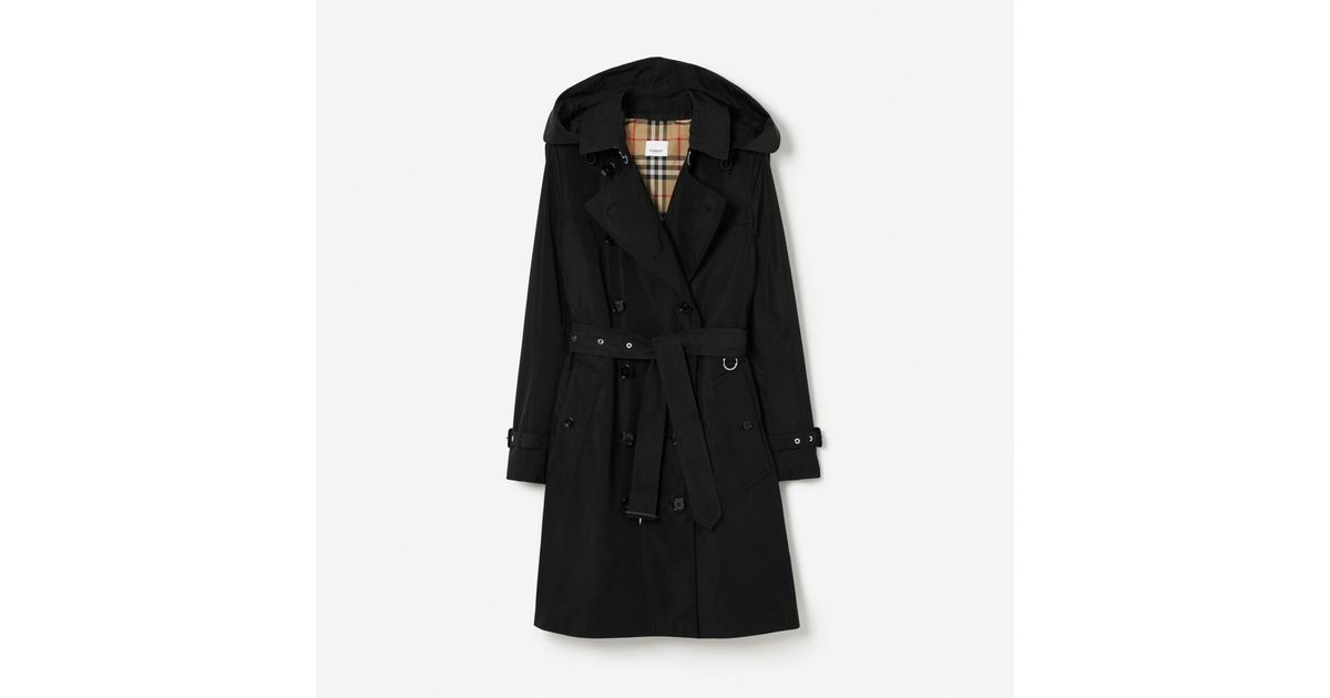 Burberry taffeta store trench coat