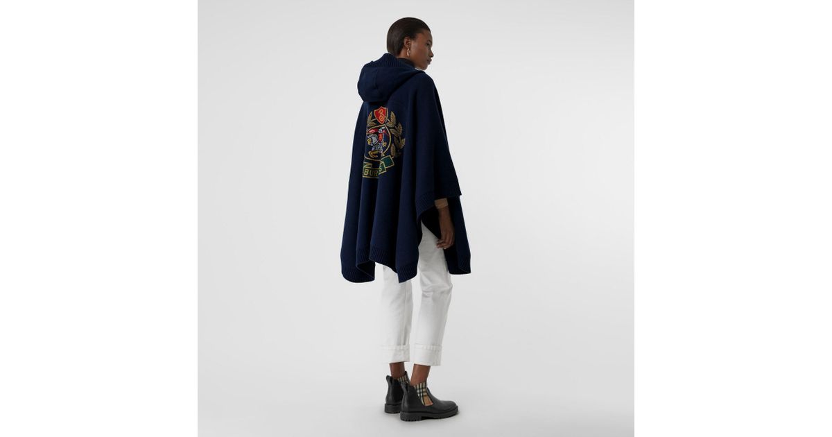burberry cape with hood